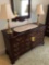 Dresser by Councill with 2 lamps