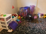 Child's toys and table