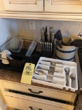 Knife set - Utensils - drain tray