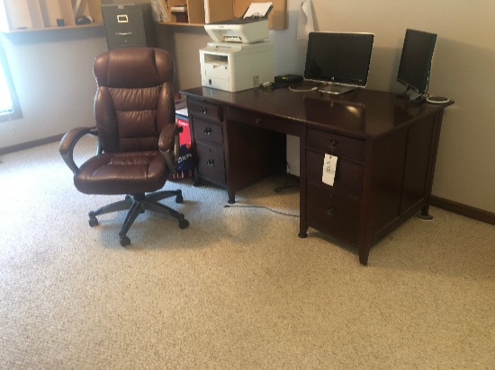 Modern Computer Desk and Chair