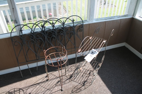Metal Plant Stands, Fencing