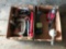 2 Boxes Of Assorted Tools, Propane Torch, Heat Gun