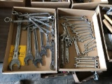 2 Boxes Wrenches, Metric & Standard