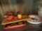 China Platter, Stemware, Autumn Dish Set, Glassware
