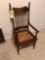 Oak Cane Seat Chair
