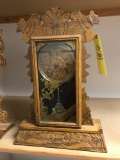 Gilbert Mantle Clock With Key & Pendulum