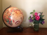Lighted Globe, Vase