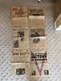 War Time & Historical Event Newspapers