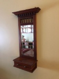 Hanging Mirror With Drawer, 27