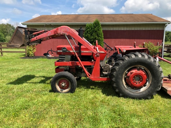 Massey Furguson 165 Diesel Loader Tractor, Multi-Power