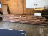 Assorted Cherry Rough-Cut Plank Lumber