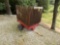 Lawn Dump Cart With Wood Sides