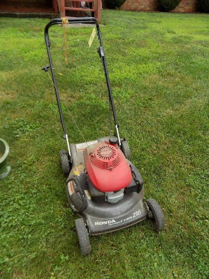 Honda Harmony Ii Hrs 216 160cc Push Mower