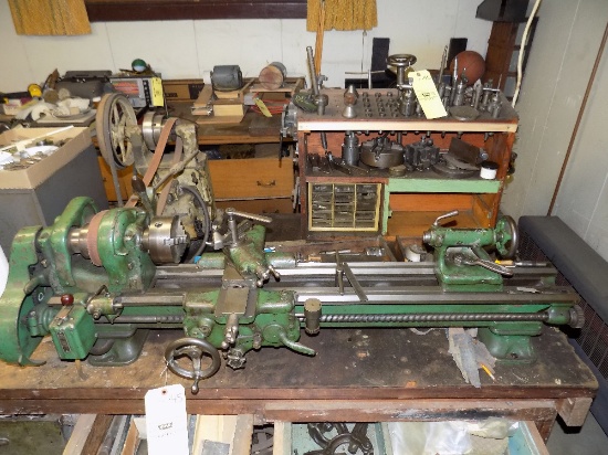 South Bend Precision Lathe Model 89, With Tooling And Accessories