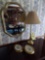 Mirror, Metal Lamp, 2 Ethan Allen Prints Turner View