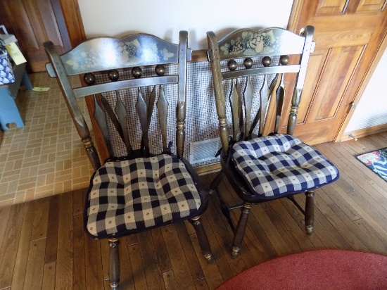 Pair Of Ethan Allen Chairs