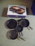 Various Skillets (1 Wagner), Roasting Pan