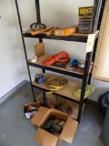 Contents Of Garage Shelf, Cords, Cables, Drills, Pruners, Tools (Shelf Not Included)