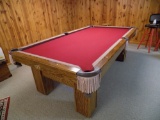 Clark & Son Pool Table Built In 1992