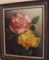 Diana Corro Oil/canvas Scene Of Roses, Dated 1987, 16 X 20, Frame Size Is 20 X 24