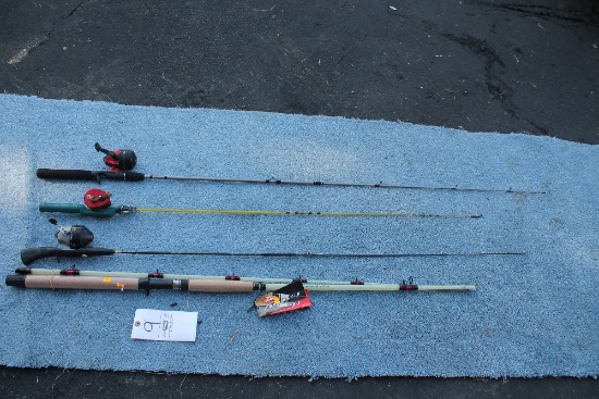 4 Fishing Poles