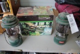 2 Coleman Lanterns, Portable Propane & Insect Fogger