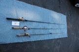 3 Fishing Poles