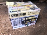 Champion 4000 Starting Watts Generator, New In Box