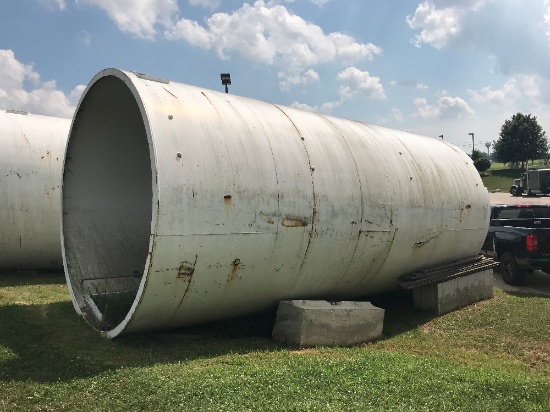 12'x 25'  Steel Hopper Bottom Storage Tank