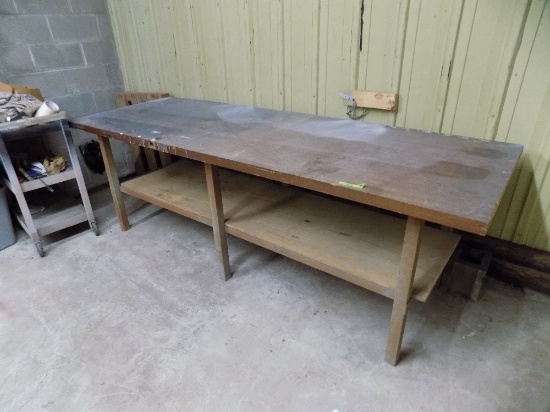 Work table 3ft x 8ft 4"