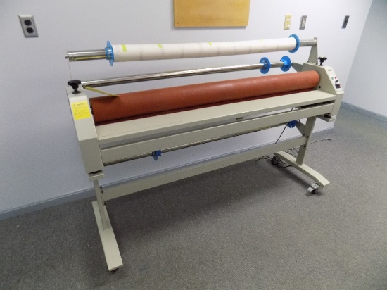 Master Cold Laminator with Foot Control, Measures 50" Inside