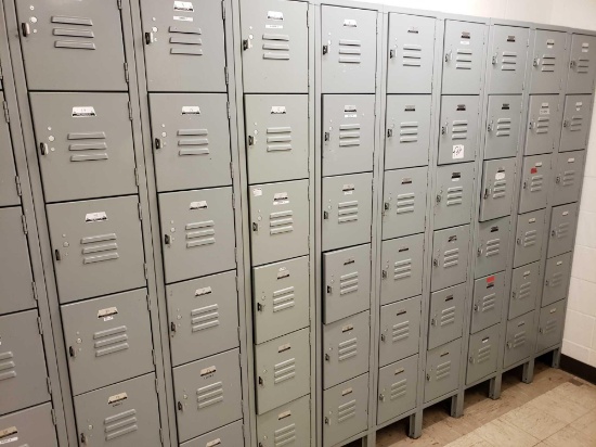 60 Lockers - Shelf - Chairs - Refrigerator - Table & Chairs - Cabinet