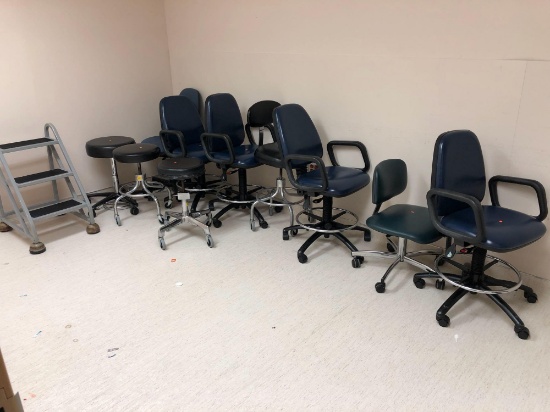 Office Chairs - Trash Bins