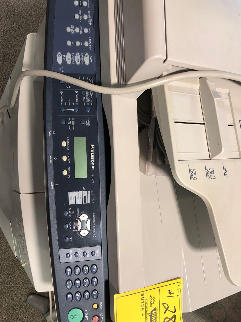 Panasonic DP-1820E Printer, Copier, Scanner and Fax Machine | Industrial  Machinery & Equipment Medical & Lab Equipment Medical Equipment Medical  Office Furniture | Online Auctions | Proxibid
