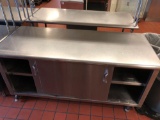 (1) 6'x2.5' (1) 7'x2.5' Stainless Steel Countertops