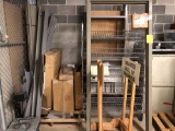 Metal Door Frame - Metal Shelving - Organizer Bins