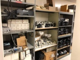 Loads of Metal Shelves - Office Phones - Electronics