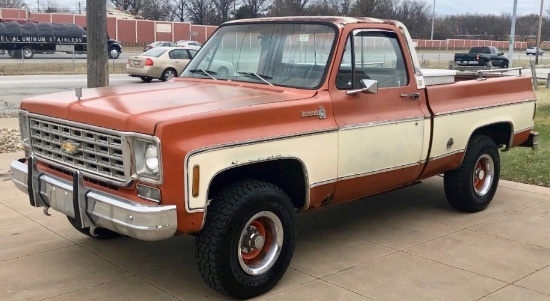 1976 Chevy K10 4x4 Shortbed Truck