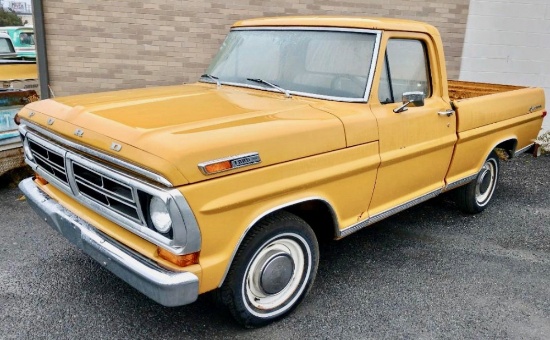 1972 Ford F100 Short Bed Truck