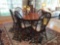 Amish Originals Oval Cherry Dining Table W/ 6 Windsor-Back Chairs & 2 Swivel Bar Stools