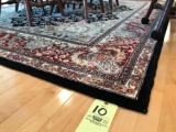 2000 Series Black Area Rug