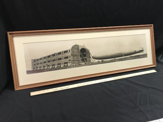 42" Framed Shenandoah Rigid Airship Photo