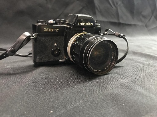 Minolta XE-7 Camera With Lens