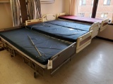 4 Hill-Rom Electric Hospital Beds W/ MaxiFloat Mattresses