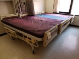 4 Hill-Rom Hospital Beds W/ MaxiFloat Mattresses