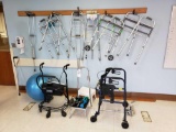 Walkers - Commode Chairs - Weights - Step Stools - Exercise Ball
