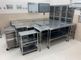 16 Surgical Carts - Basin Stand - Sterilization Containers