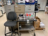 Cart - Labels - File Cabinets - Chair