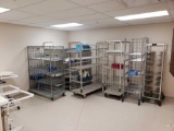 Rolling Medical Storage Carts - Linen Carts