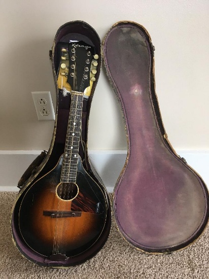 Kalamazoo mandolin 8 string, w/original case